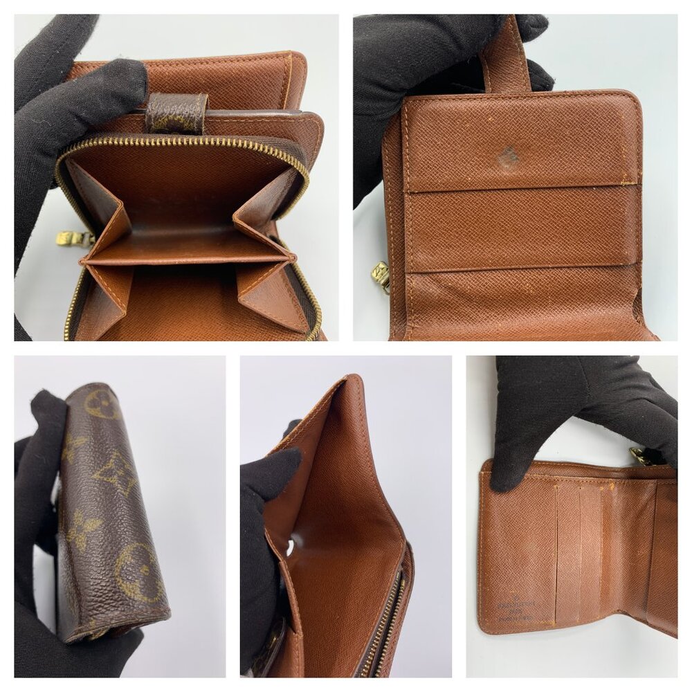 Authentic LOUIS VUITTON Monogram Compact Wallet - Picture 13 of 16